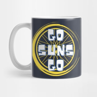 Sun Wheelers 'Go' Logo Mug